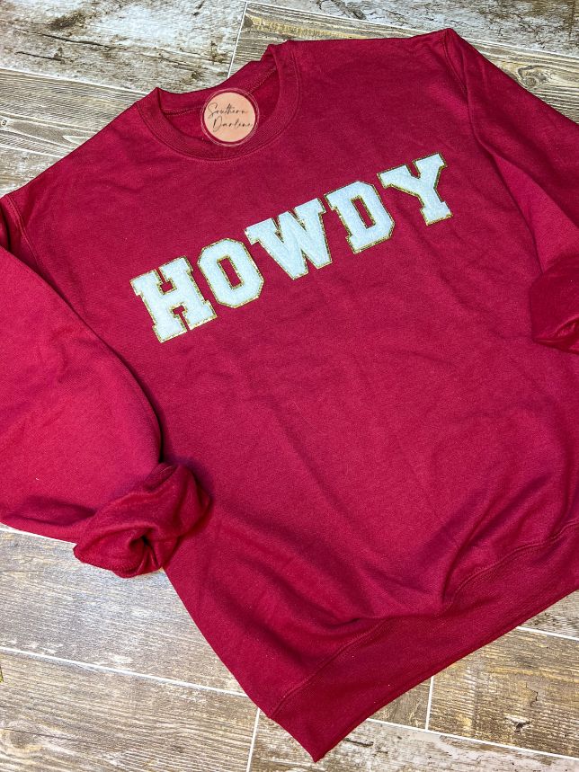 Howdy Custom Patch Sweater – Court & Layne Boutique